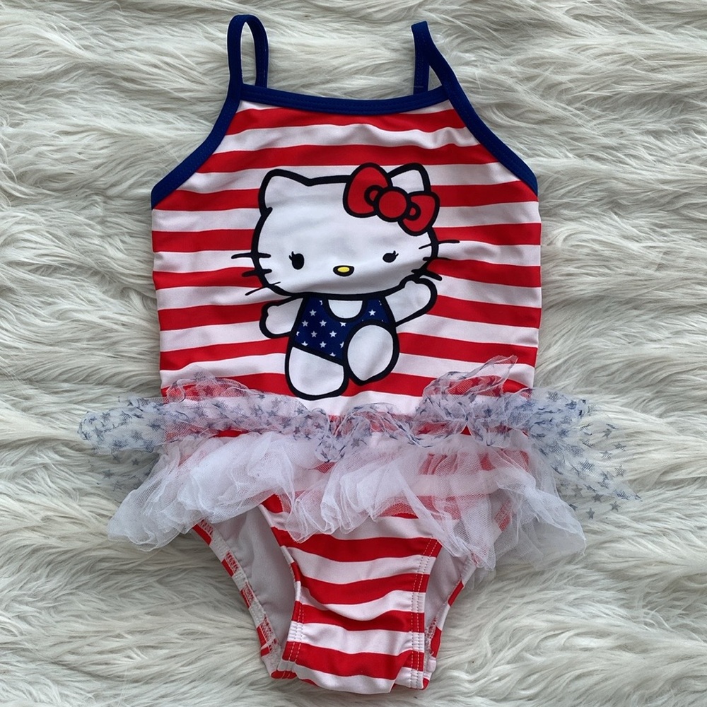 Hello Kitty | Patriotic One Piece Swimsuit